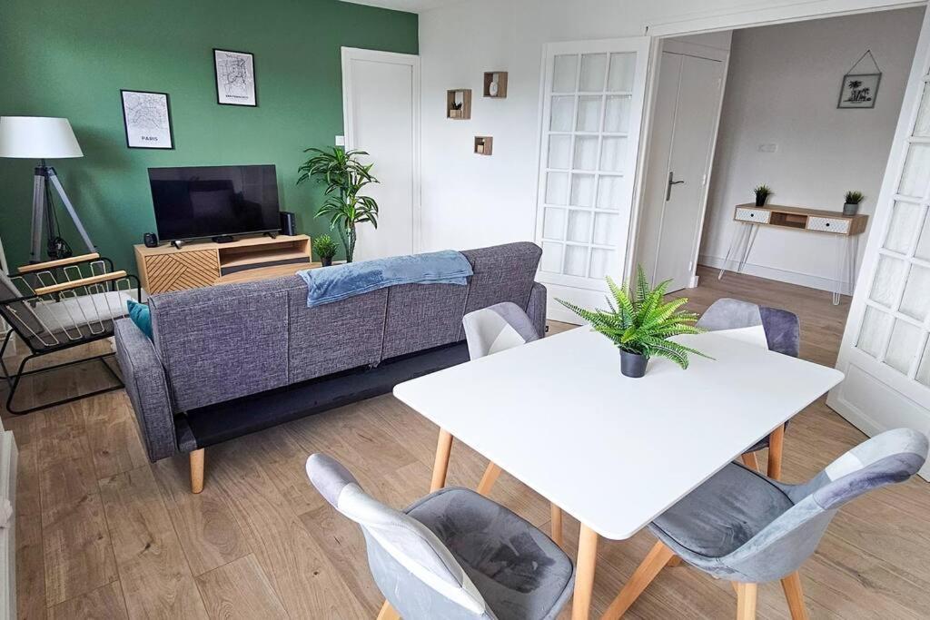 C'Est Chez Maurice! 4 Ch Wifi Balcon Parking Free Daire Saint-Etienne  Dış mekan fotoğraf