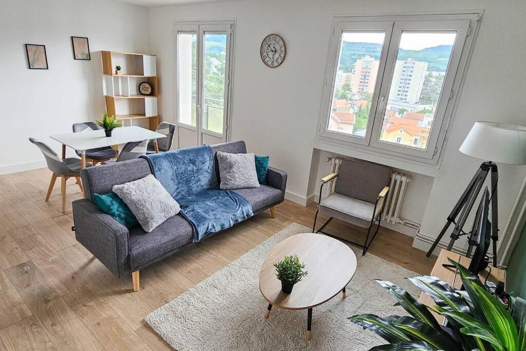 C'Est Chez Maurice! 4 Ch Wifi Balcon Parking Free Daire Saint-Etienne  Dış mekan fotoğraf
